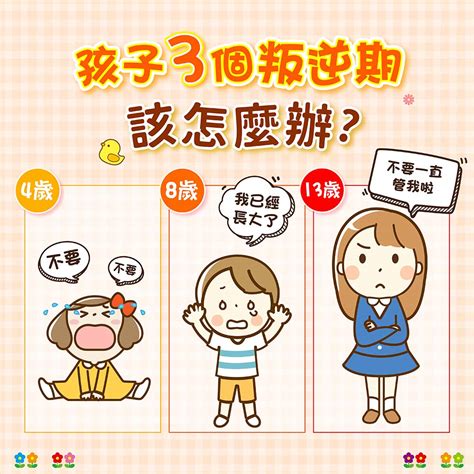 叛逆期如何處理|壞壞的4、8、13歲！孩子「3階段叛逆期」原因及教導。